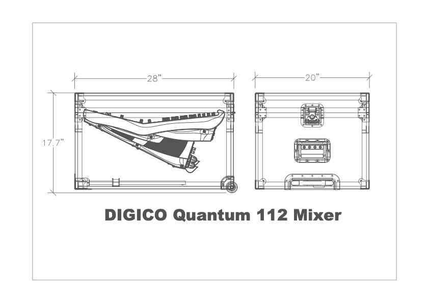 Low Mass Case Digico Quant 112